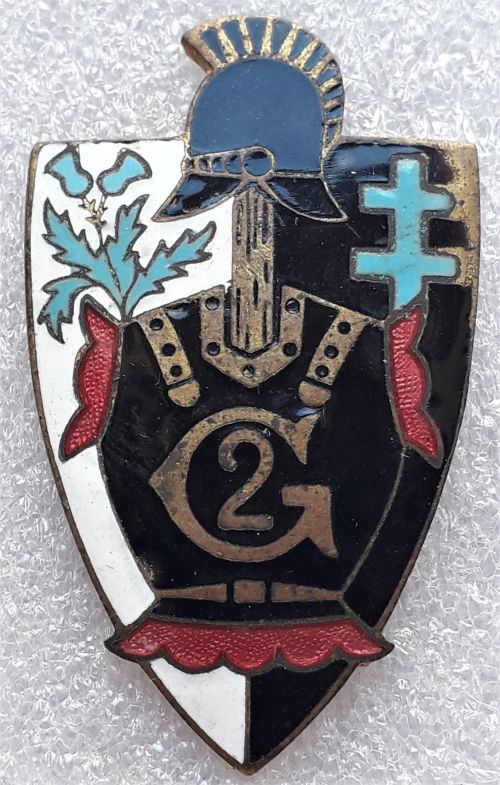 2eme régiment du génie insignes du génie